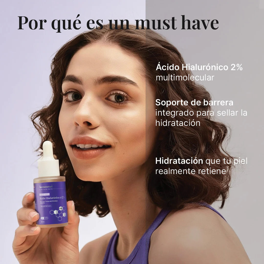 Suero de Ácido Hialurónico 2% con betaína y agua termal del Himalaya