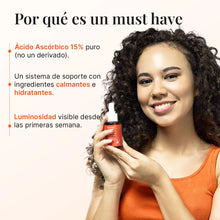 Suero de Vitamina C 15% Con Ácido Hialurónico