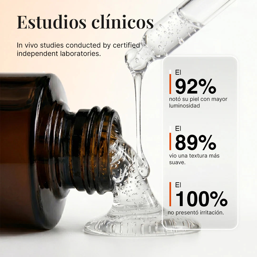 Suero de Vitamina C 15% Con Ácido Hialurónico